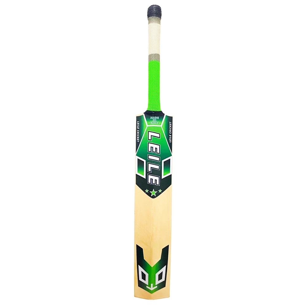 Cricket Bat Solid Wood Indoor And Tennis Ball Bat Made Of Wood Rattan Handle Standard Bat Size 85*10.8*6 Can Play Hard Ball