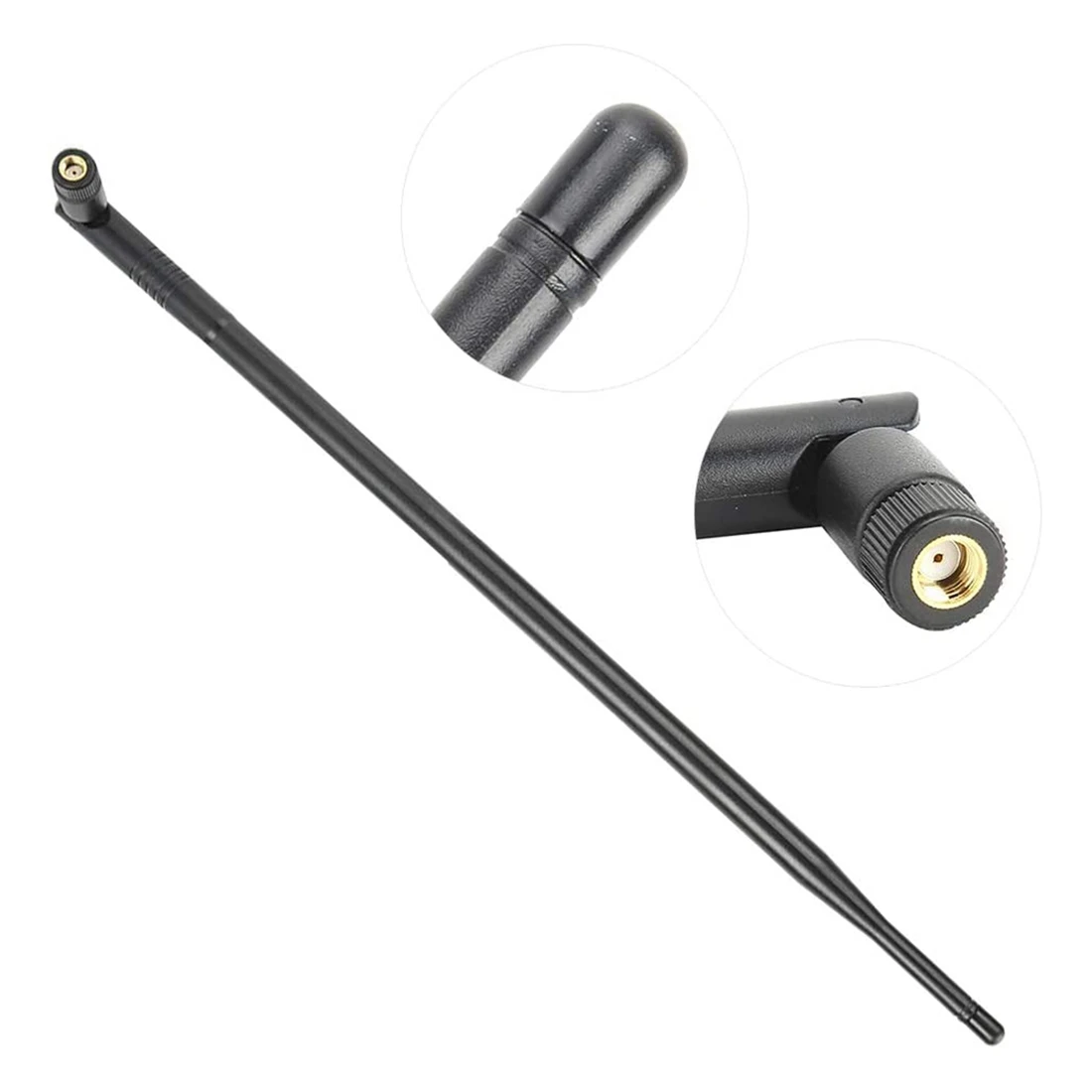 B66C 12DBI WiFi Antenna, 2.4G/5G Dual Band High Gain Long Range WiFi Antenna with RPSMA Connector for Wireless Network