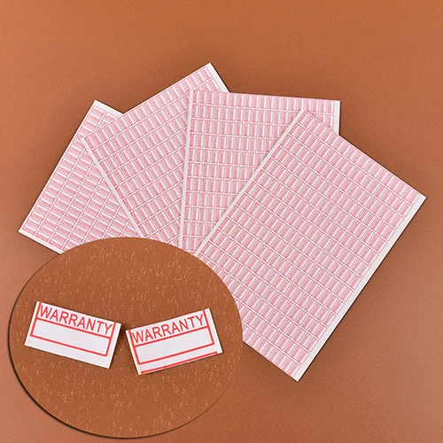 1000pcs Security Label Stickers Fragile Damaged Protection Warranty Seals Durable Protection for Packaging And Shipping