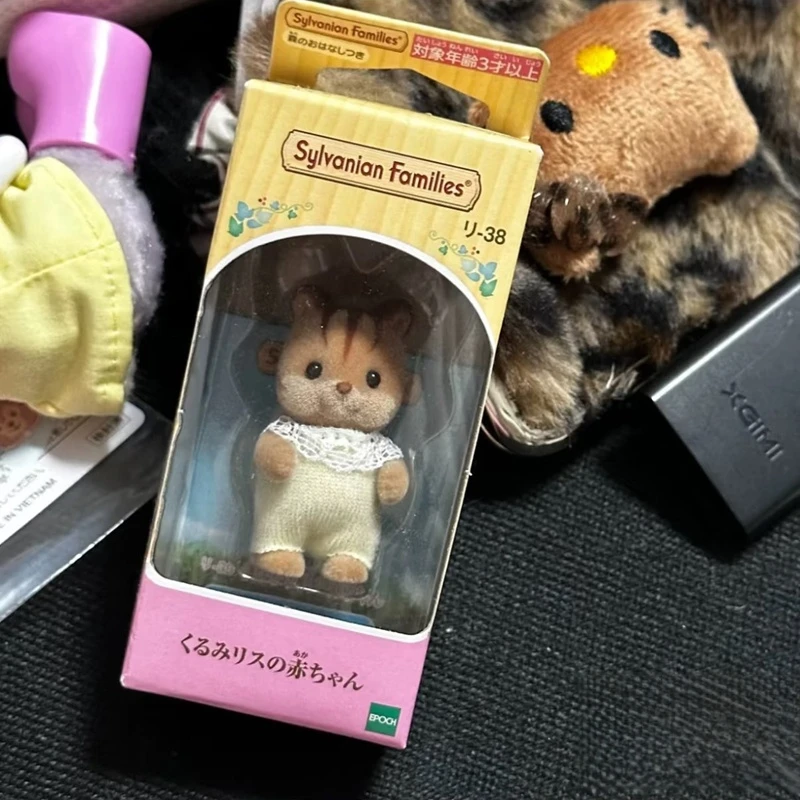 Sylvanian familles jouets pour enfants authentique Ternurines écureuil Station trésor jouet pour enfants ensemble de cuisine enfants jouets fille