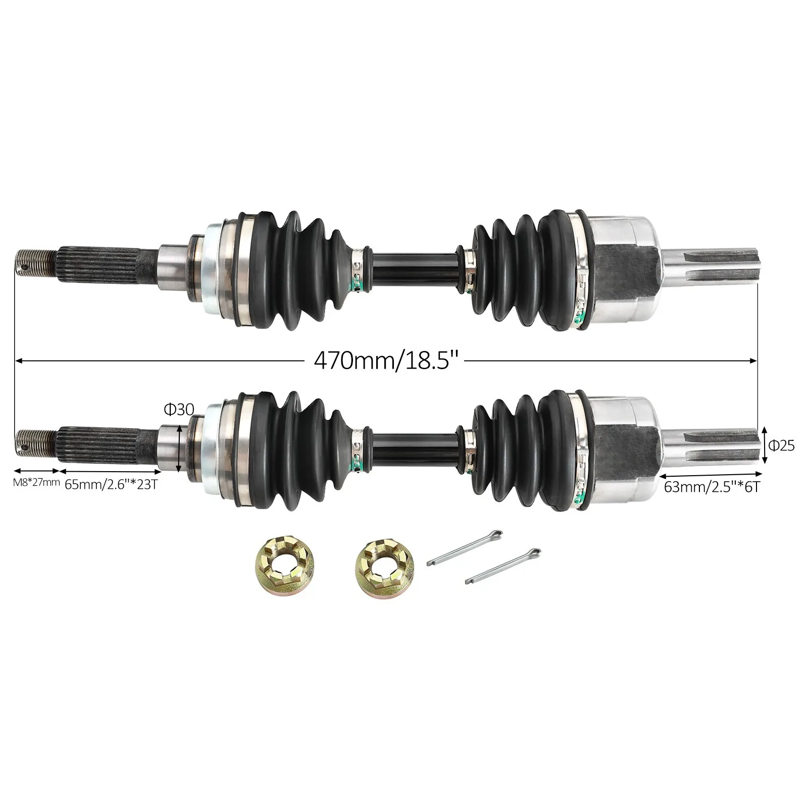 CV Axle,Swing Arm,60V 2500W Differential Motor for ATV Electric Go Kart Quad Buggy