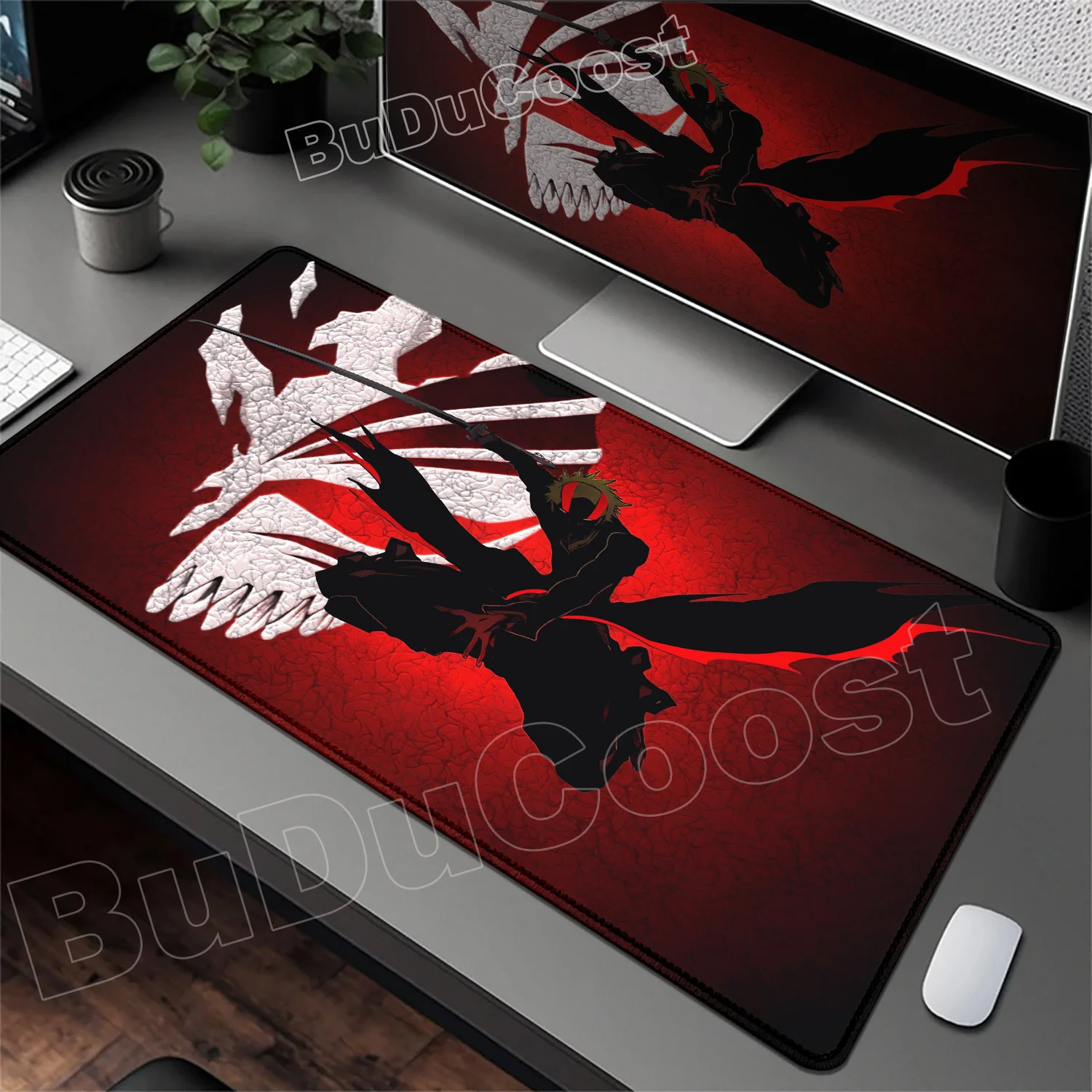 BLEACH ラバーキーボードラグ PC ゲーマーキャビネッ - Pc Gaming White のレビューと価格