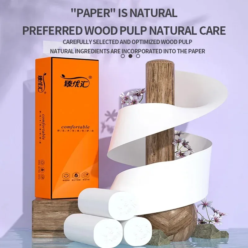 48 rolek papieru toaletowego, ręczników papierowych, papieru toaletowego w rolkach, papieru kuchennego, rolek bez rdzenia