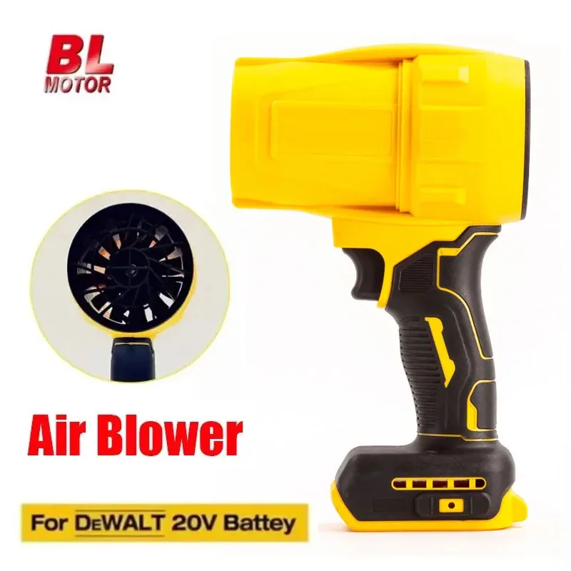 

Подходит для Dewalt 20 В, аккумуляторная воздуходувка, струйный турбовентилятор, портативный жестокий вентилятор, высокоскоростная воздушная тряпка для очистки клавиатуры, волос автомобиля