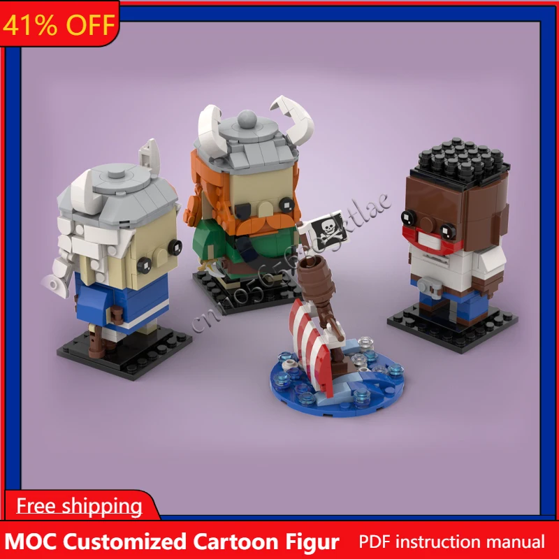 526 قطعة MOC شخصيات كرتونية كلاسيكية القراصنة الخالدة الهدايا نموذج مخصص لغز العمارة لتقوم بها بنفسك مجموعة التعليم اللعب الهدايا #1