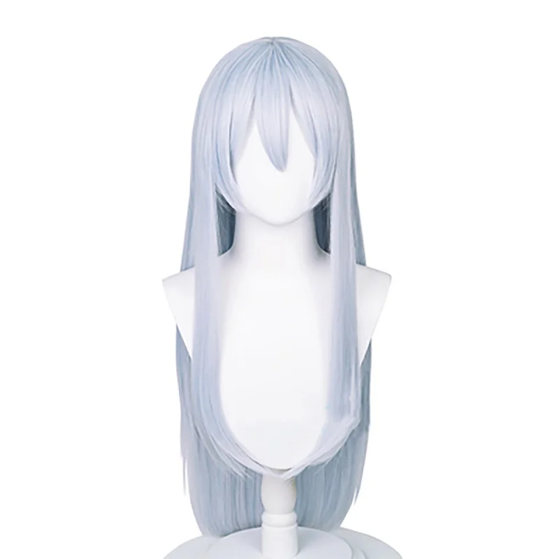 L-email wig Synthetic Hair Yoisaki Kanade Cosplay Wig Game Project SEKAI COLORFUL STAGE! Long Light Blue Wig Heat Resistant Wigs