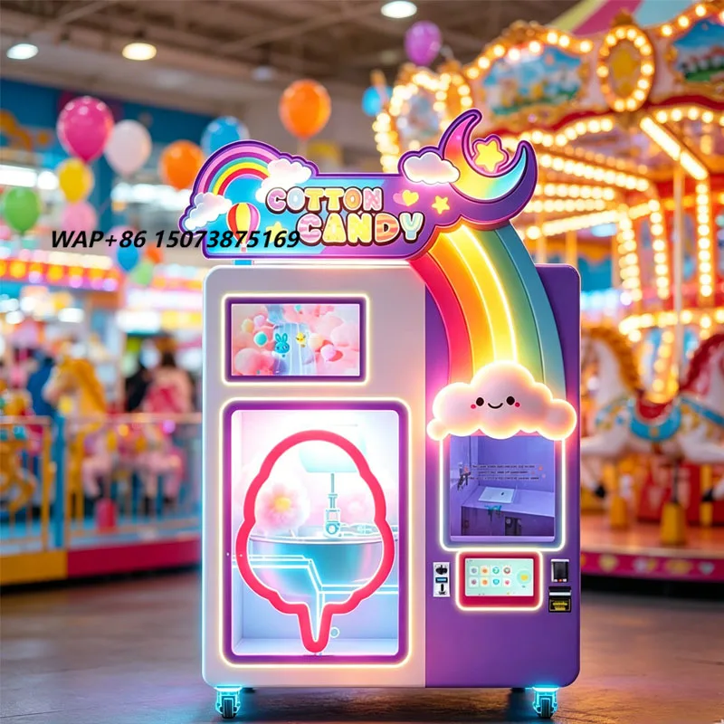 New YCF High Profit ODM Low Cost Fully Automatic  Candy Vending Machine Business Robot Credit Card Payment System
