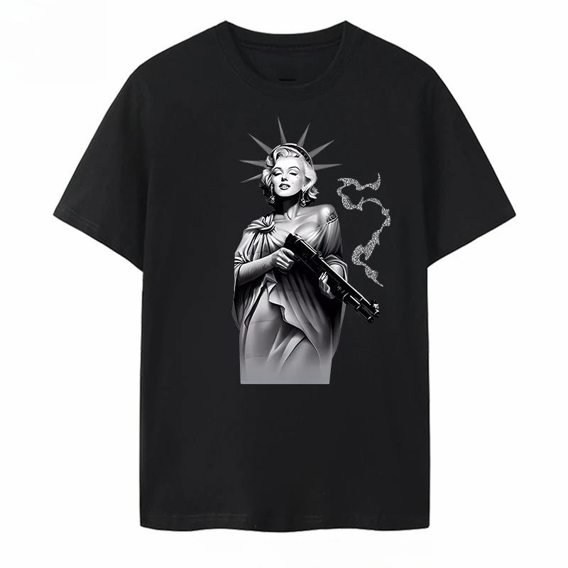 

Новая высококачественная футболка с принтом в стиле хип-хоп на Западного побережья, мужская и женская свободная футболка с круглым вырезом и короткими рукавами