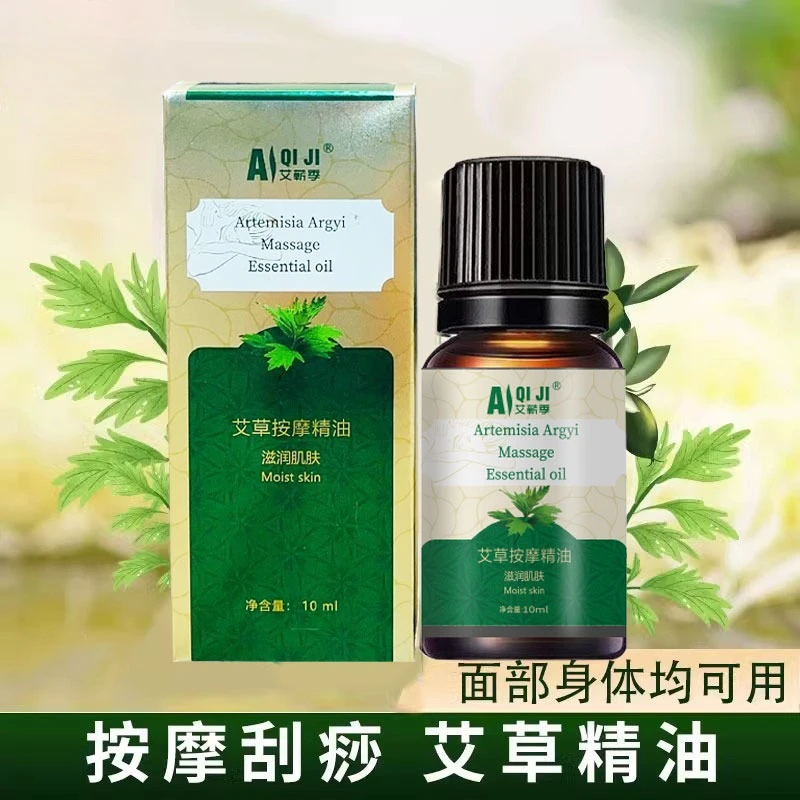 

Mugwort Essential Oil for Face & Back, Full Body Gua Sha & Meridian Massage