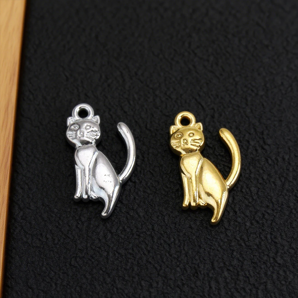

Cordial Design 50Pcs 11*20MM DIY Stainless Steel Pendant/Cat Shape/Charms For Necklace/Hand Made/Jewelry Accessories #195248