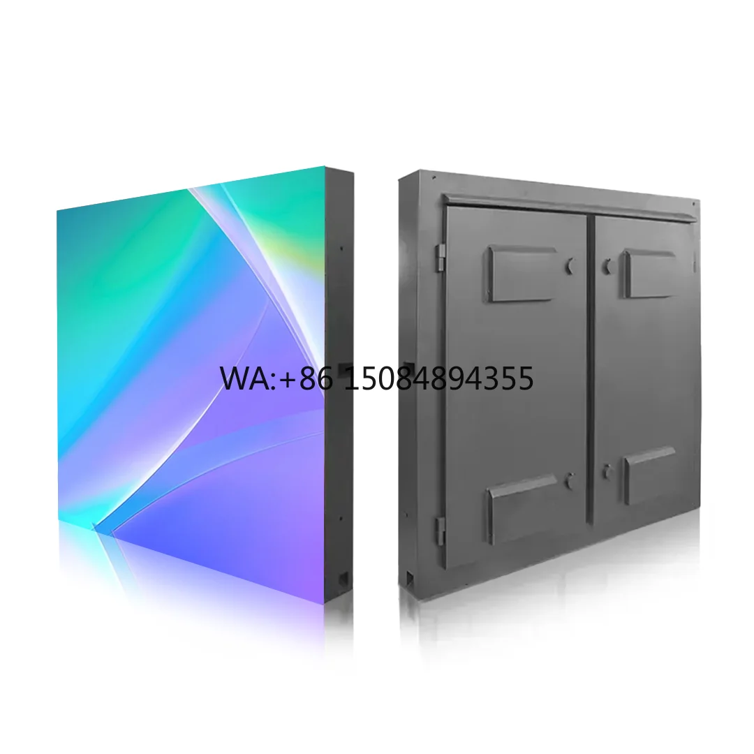 P3 Outdoor Full Color LED Billboard HD Display with 5000cd Brightness Sunlight Readable Weatherproof for Exterior Advertising