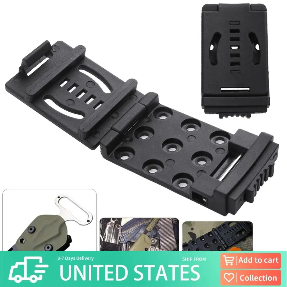 

Multi-functional K Sheath Clip Belt Scabbard Kit Scabbard Carrying Clip Attach Knife Flashlight Metal Buckle Hunting Camp Hiking
