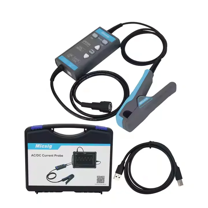 

MICSIG Low Frequency AC/DC Current Probe CP2100 Series CP2100A CP2100B Bandwidth DC 800KHz / 2.5MHz Current 10A/100A