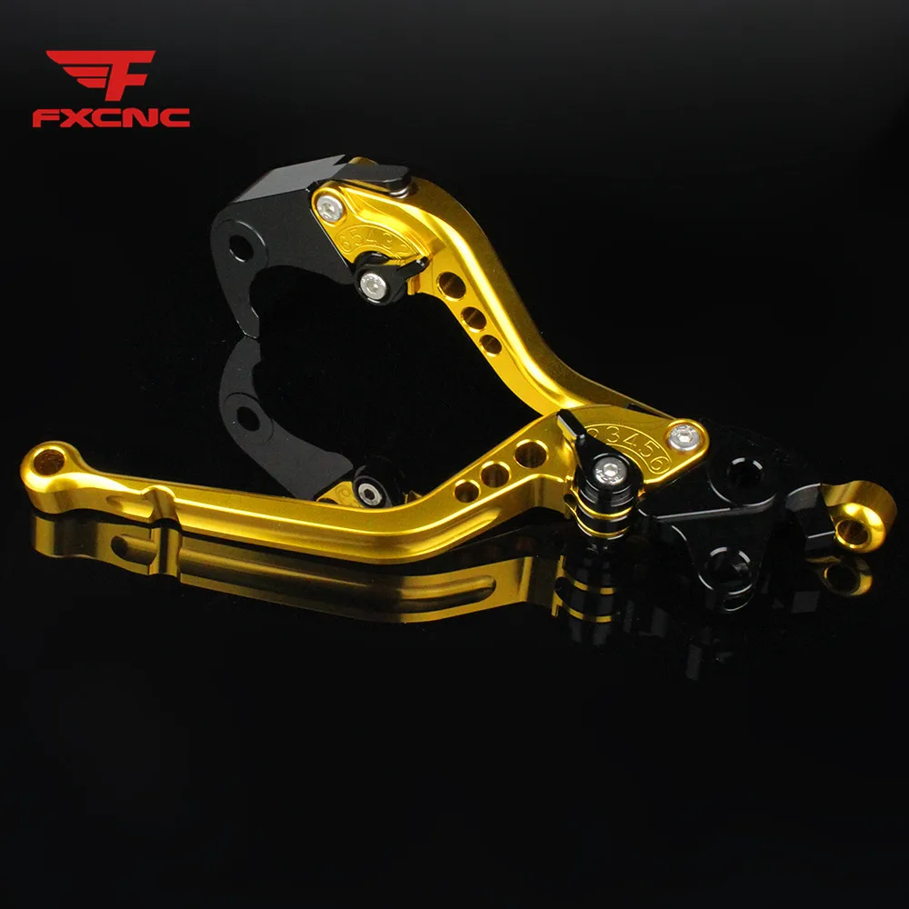 

For Kawasaki ZX636R ZX6RR 2005-2006 Motorcycle Adjustable Brake Clutch Levers 3D CNC Short Long Handle Accessories Handle Grips