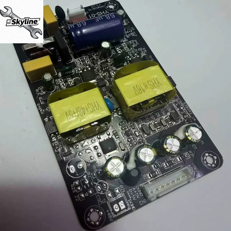 Front stage, processor, effect device switching power supply