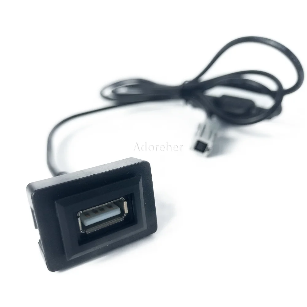 1 PC Car USB Conversion Cable Vehicle Data Interface Single Data Socket Fir for Toyota Corolla for RAV4 for Highlander