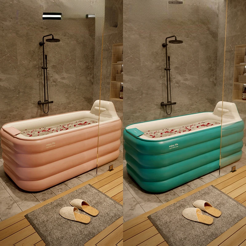 Portable Adult Folding Full-body Bathtub Bucket Large Capacity Household Sweat Steaming Bath Tub Child Inflatable Swimming Pool