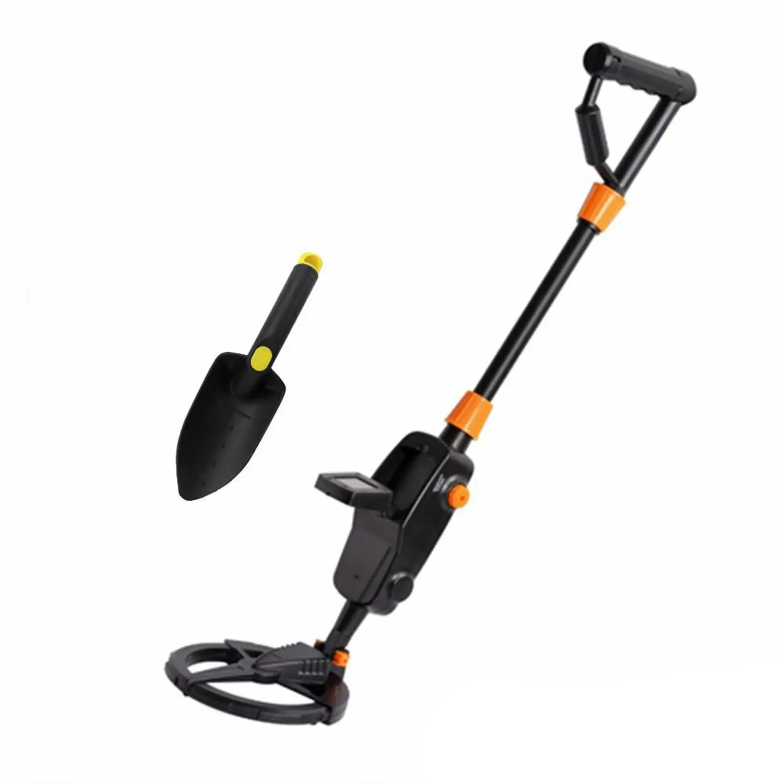 Metal Detector for Kids Adults Small Portable Professional LCD Display Underground Treasure Hunter for Outdoor Beach