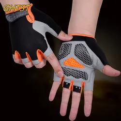 Cycling Gloves Anti-Slip Anti-sweat Breathable Bicycle Motorcycle Gym Yoga Sport Training Men Women Half Finger Gloves