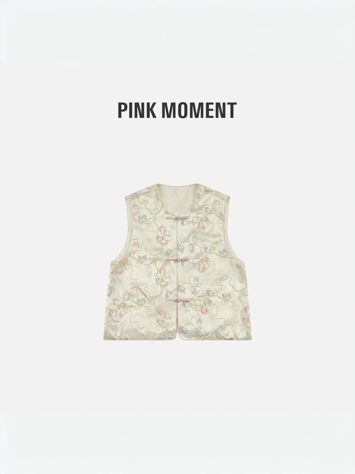 

PM Wang Na Na Plum Blossom Dance National Sle Top Spring 2026 New Classic Embroidered Flower Chinese Sle Vest