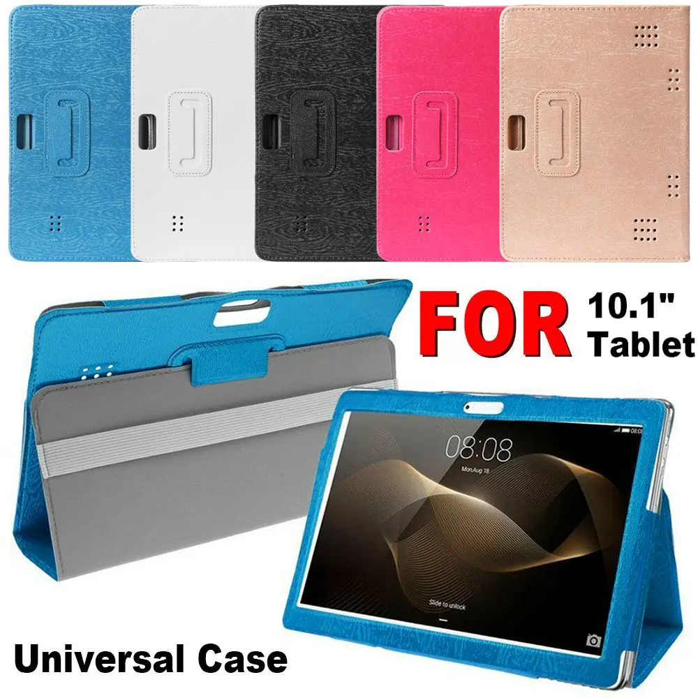 Uniwersalny futerał ochronny na tablet 10,1 cala Skórzana klapka z podstawką Obudowa ochronna do tabletu Samsung Huawei Android ﻿