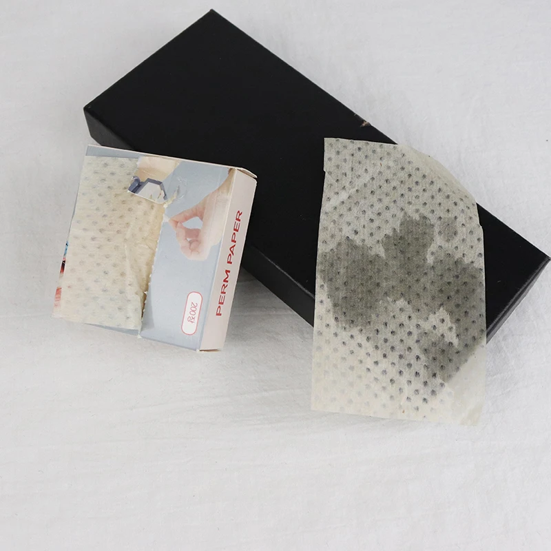 1pc portable wristband curly hair perm wristband holder, ultra-thin wristband perm paper hair styling tool
