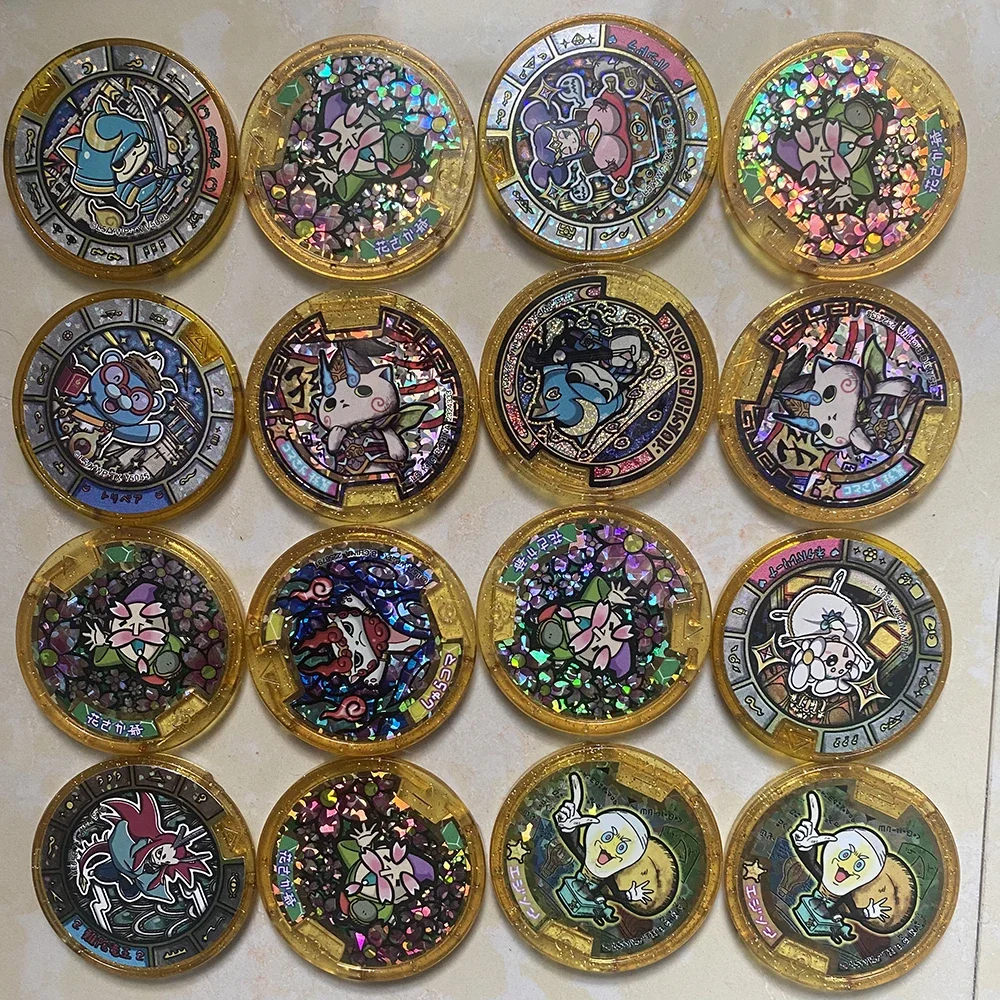 Genuine Japanese Anime Yokai Watch DX Peripheral Yo-Kai Wrist  Medals Key Storage Model Collection Emblem Toy 879