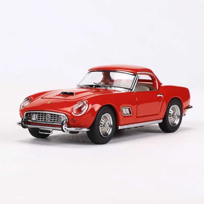 GFCC 1:64 250GT カリフォルニア コンバーチブル スポーツカー ダブルドア 合金製おもちゃ モータービークル ダイキャストメタルモデル ギフト