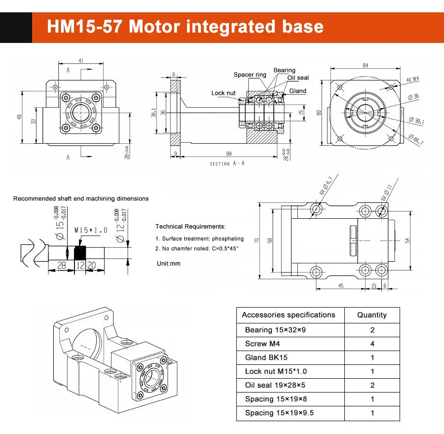 1 Set Kugelumlaufspindel Mutter SFU2004 SFU2005 SFU2010 1050-2000mm Kugelumlaufspindel Spindel Kits Und Motor Kits Für Graviermaschine Zubehör – Detail 10