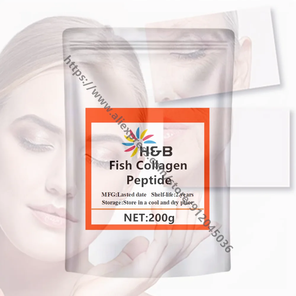 شحن سريع عالمي بالجملة لشد البشرة وببتيدات كولاجين الأسماك تعزز مرونة الجلد والترطيب