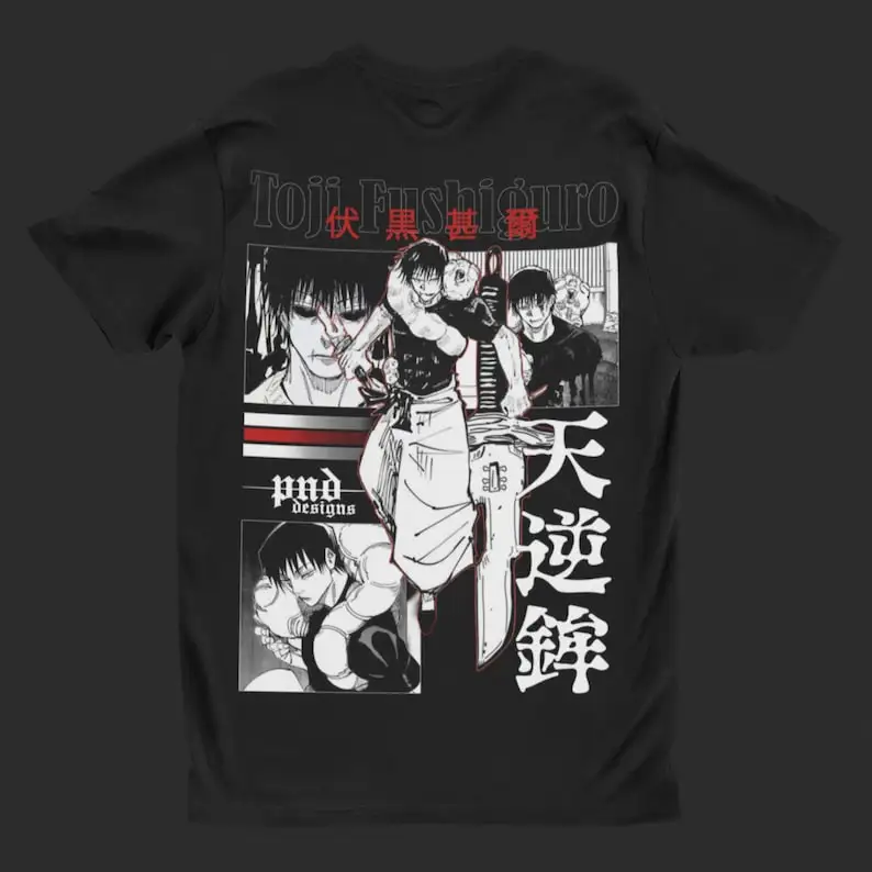 ANIME T-SHIRT Backprint | 100% cotton