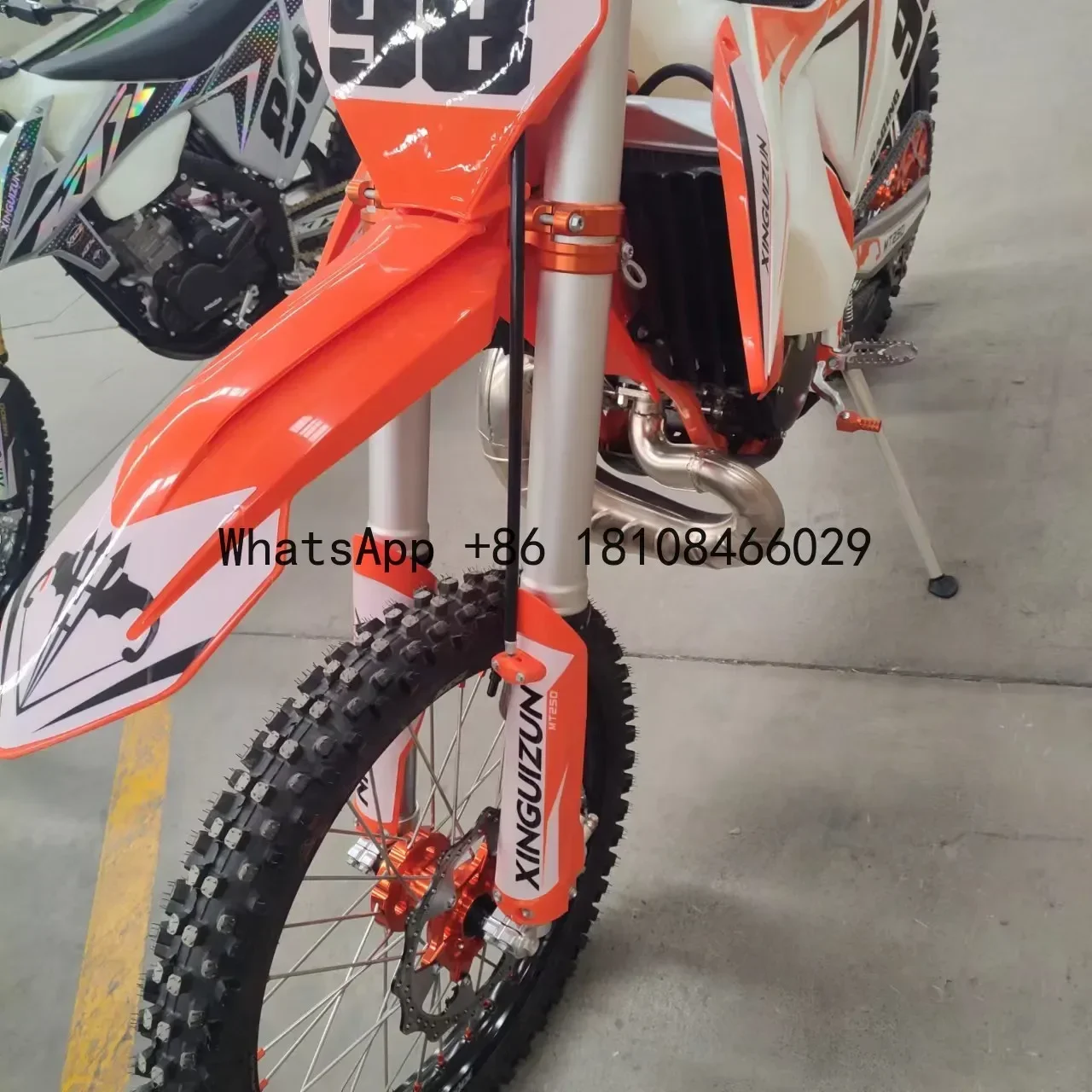 China High Quality Fashionable Enduro MT250 Two Stroke Quality Off-road Sport Motorcycle