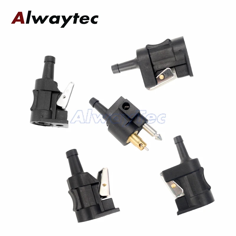5/16 "8 MM Boot Motor Seite Quick Release Weibliche Marine Kraftstoff Stecker Kraftstoff Rohr Joint Comp für Yamaha mercury Suzuki DT4-DT140 – Detail 10