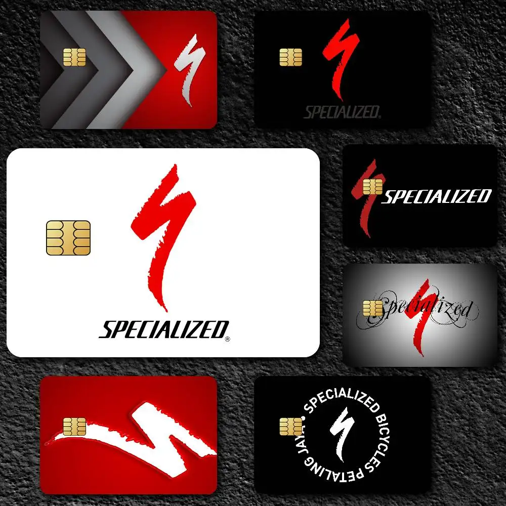 Fashion S-Specialized Credit Card Skin Stickers for Bank Card Bus Metro Card Sticker Waterproof Gift