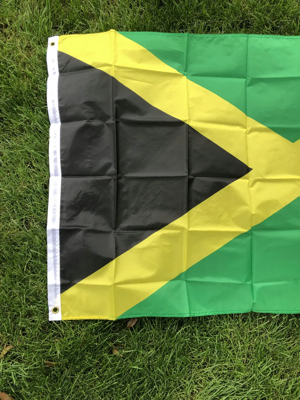 TIKI FLAG علم جامايكا 3x5ft 90x150 سنتيمتر البوليستر جامايكا الوطنية معلقة العلم للزينة #3