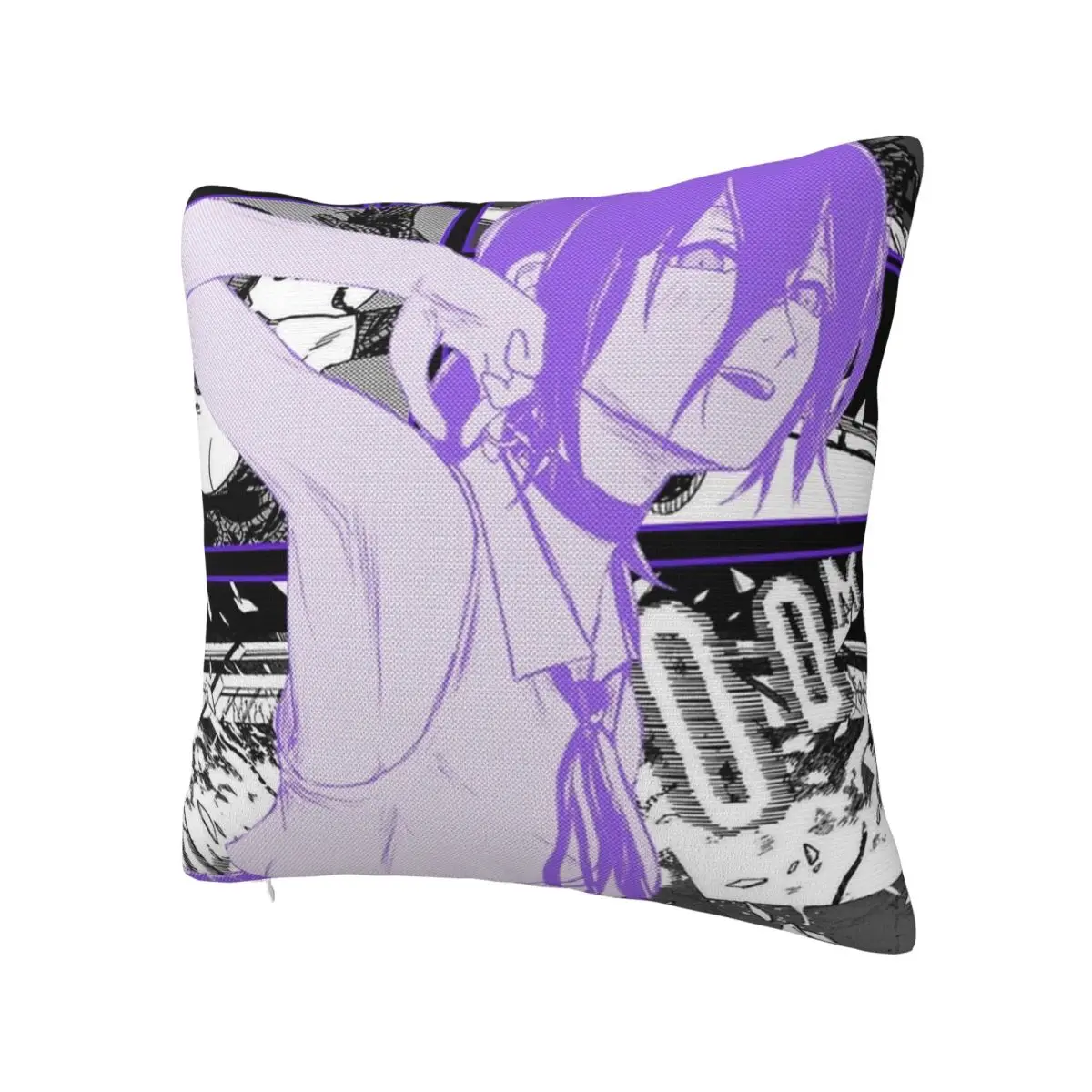Chainsaw Man Reze Devil Pillowcase Double-sided Printing Cushion Cover Decoration Throw Pillow Case Cover Bedroom Square