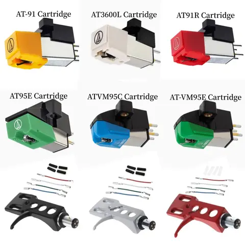 Original Audio Technica AT-3600L AT3600L AT91 AT91R AT95E ATVM95E ATVM95C LP Vinyl Record Player MM Cartridge/Cartridge bracket