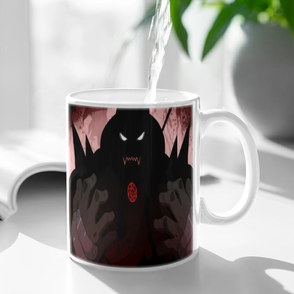 Anime Fullmetal Alchemist Free shipping Ceramic Cup Coffee Oatmeal Breakfast Cup Creative Personality Mug