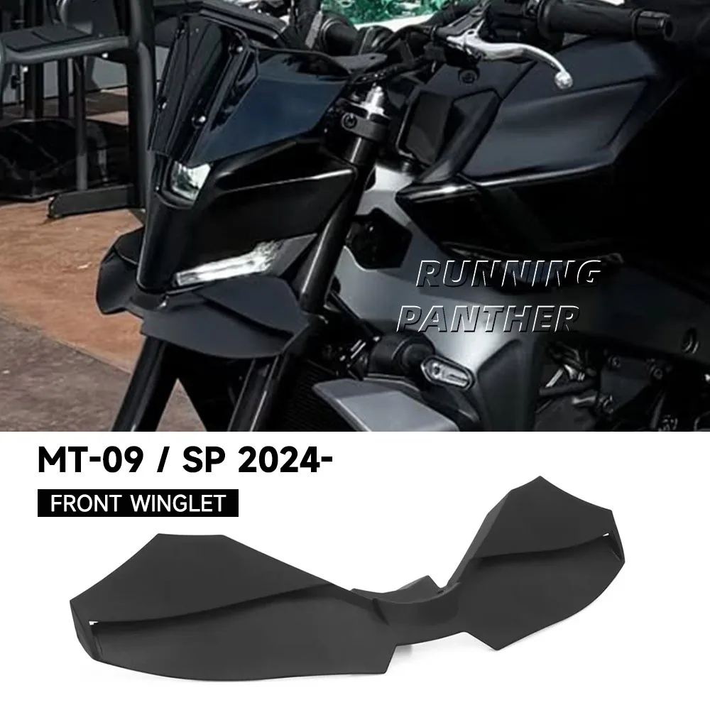 

Motorcycle Front Winglet Downforce Naked Frontal Spoilers Wing Front Spoiler Kit For Yamaha MT-09 MT09 SP MT 09 2024 2025