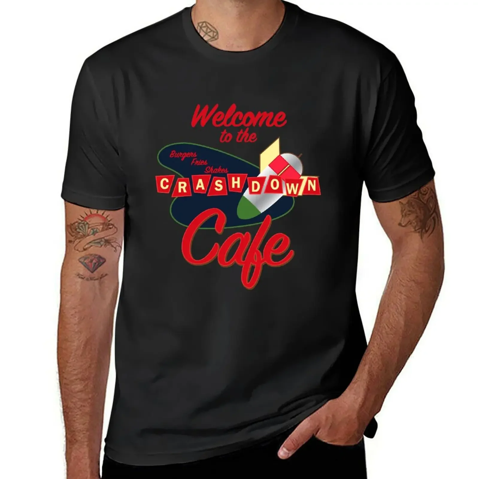 

Roswell - Crashdown Cafe T-Shirt graphic shirts designer shirts men clothes