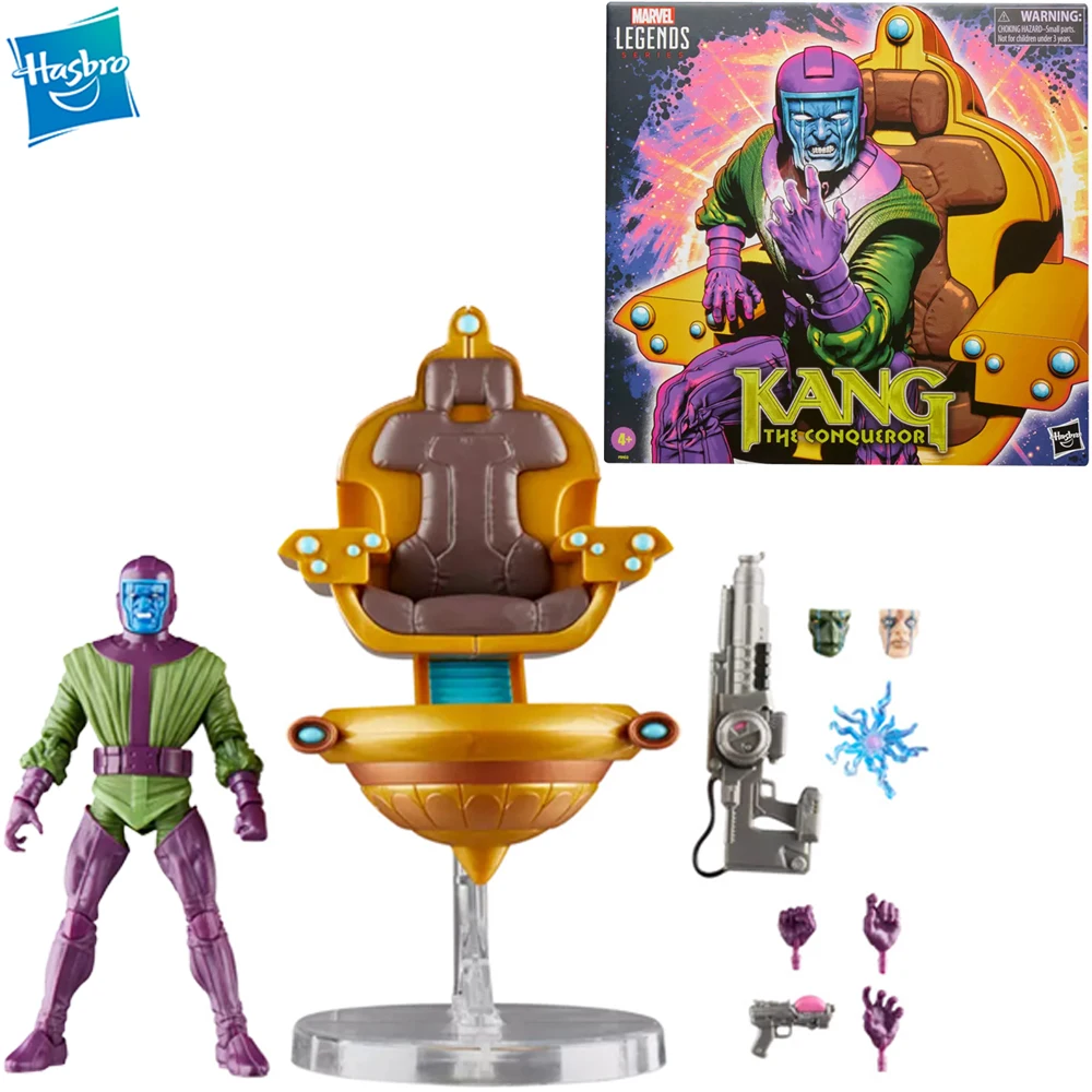 [In Stock] Original Hasbro Marvel Legends Series Kang The Conqueror 6-Inch (15Cm) Action Figure Collectible Model F9102