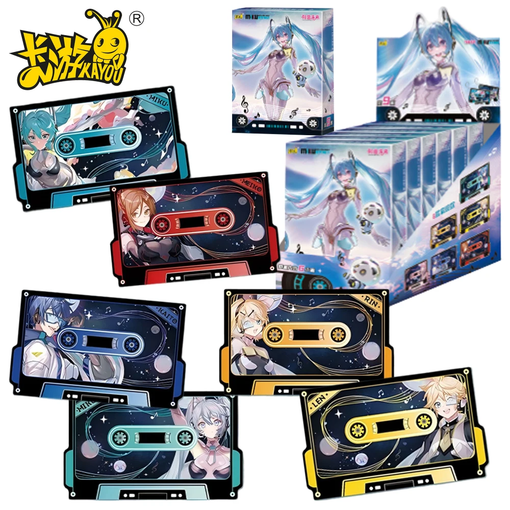 الأصلي KAYOU هاتسون ميكو سلسلة المعلقات الاكريليك شخصيات أنيمي KAITO MEIKO تحصيل عرض اللعب هدايا عيد ميلاد الطفل