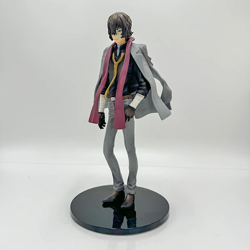 23cm Bungo bezpańskie psy Osamu Dazai figurka Anime Dazai Osamu figurka 657 # Dazai Osamu figurka Model kolekcjonerski lalki