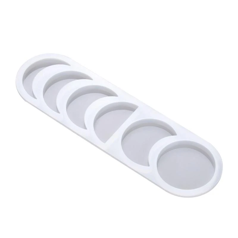 

Multifunction Epoxy Resin Mold Moon Phase Silicone Mold DIY Home Ornament Wall Hanging Decor