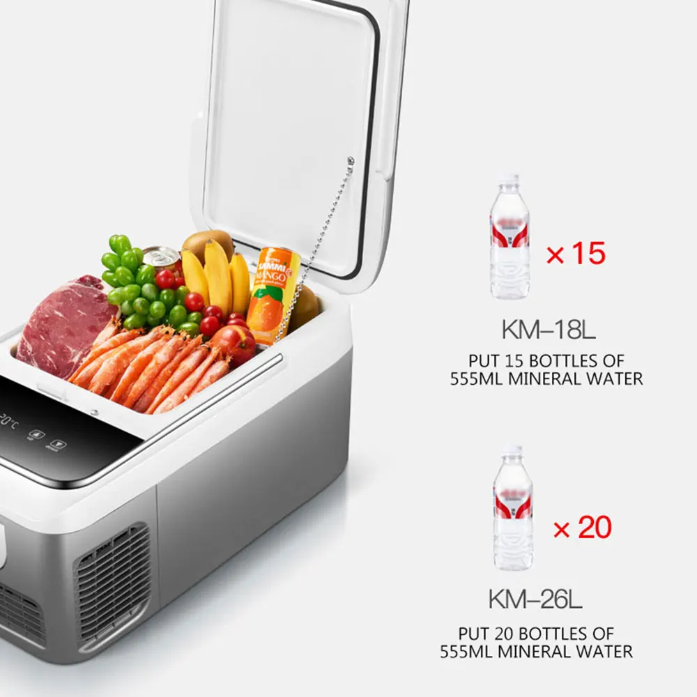 2025 Version Refrigerator Freezer Geladeira Cooler 26L 18L Auto Fridge Quick Kitchen Refrigerator Home Picnic Icebox