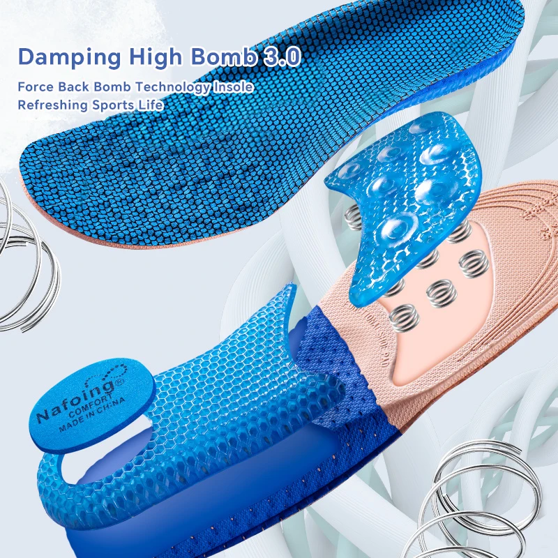 Orthotic Insole Men Women High Arch Support Flatfoot Orthopedic Insoles For Feet Ease Pressure Pads
