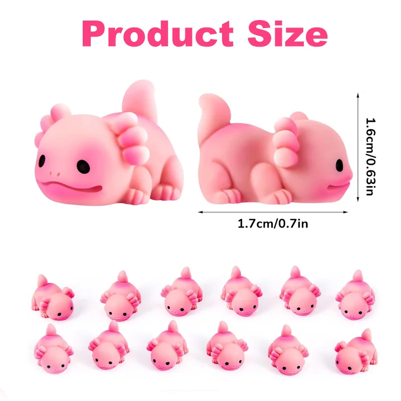5/10 Pcs Mini Resin Axolotl Miniatures, Cute Fairy Garden Crafting Micro Landscape Terrarium DIY Decoration Accessories