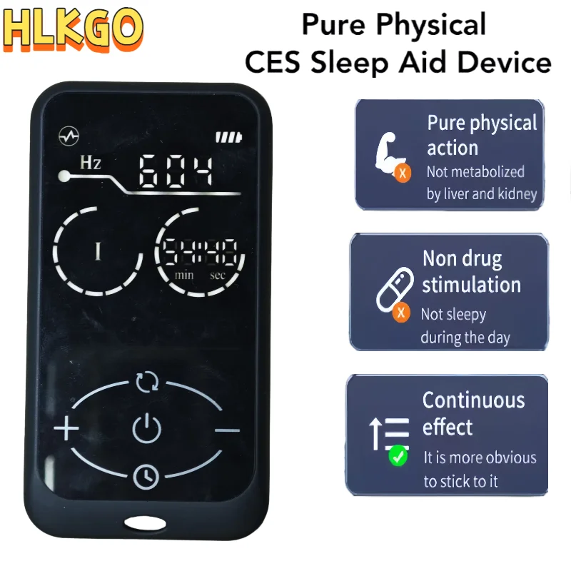 HLKGO Vagus Nerve Stimulation,Sleep Aid Device,help Restore Calm/Sleep Better/Stress Relief by vagus nerve stimulator