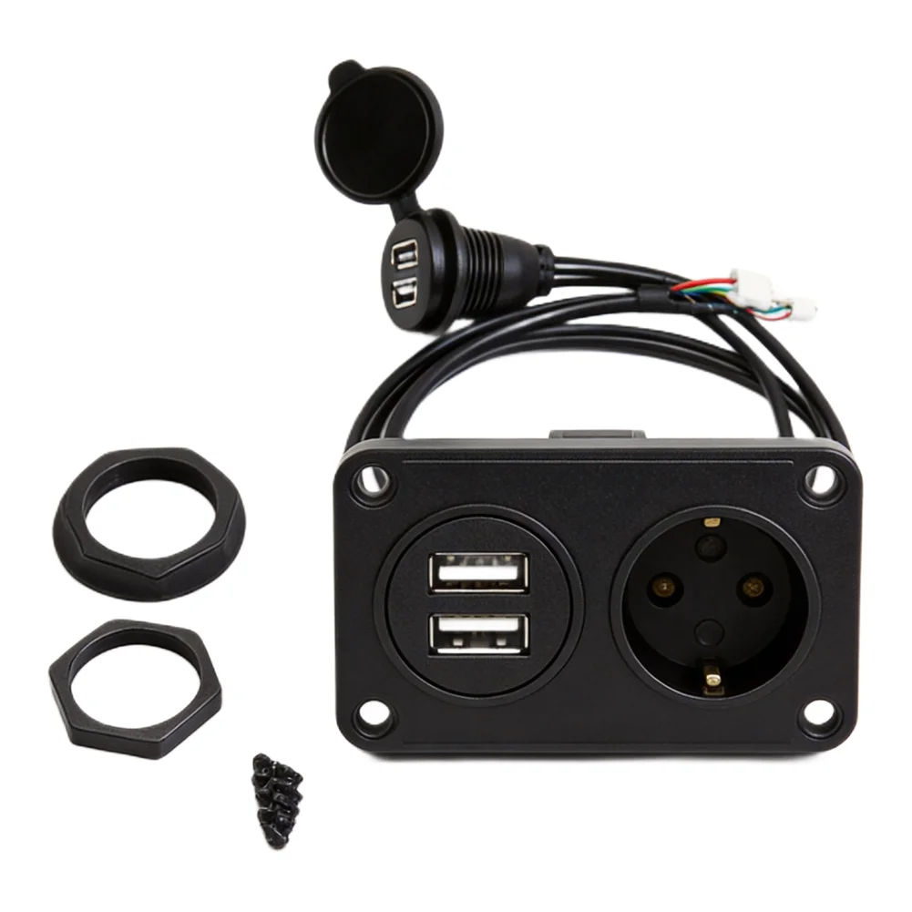 OEM Number: / Car Dash Mount USB Adapter Car USB Adapter Easy To Install Flush Mount For Dashboard Installation