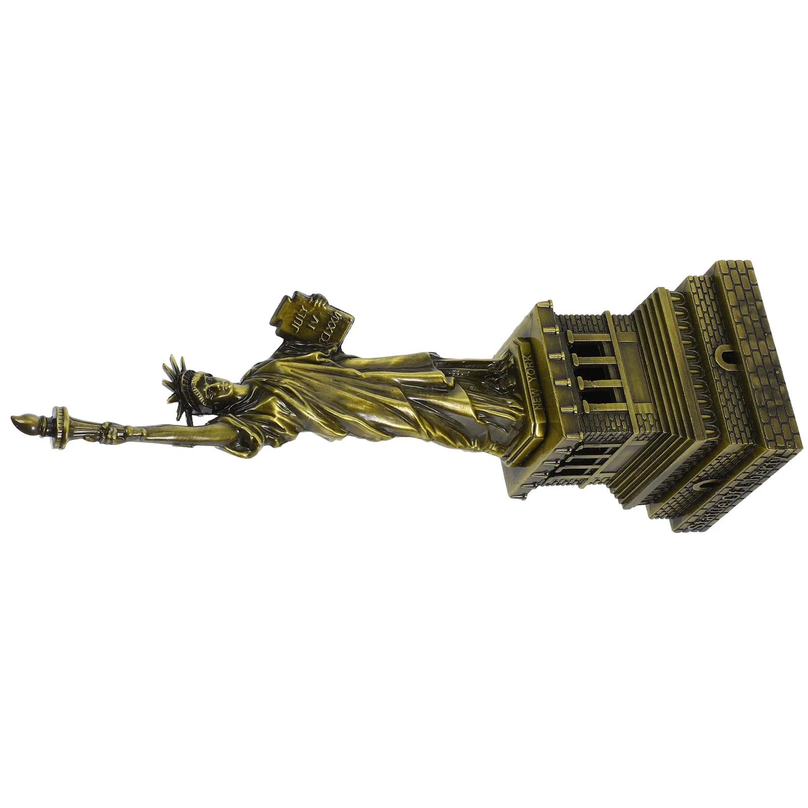 

Metal Craft 25Cm Bronze Alloy Decor Statue Unique Design Party Home Decoration Gift Idea Souvenirs Of Usa Metal